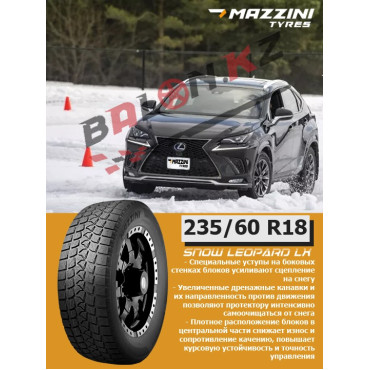 235/60/18 Mazzini Snow Leopard  LX (103T)